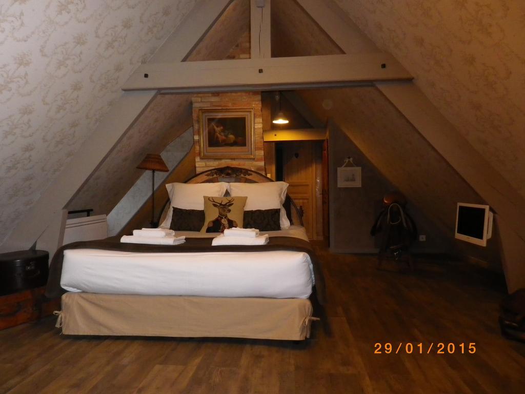 Chambres Et Table D'Hotes Les Machetieres Ланже Номер фото